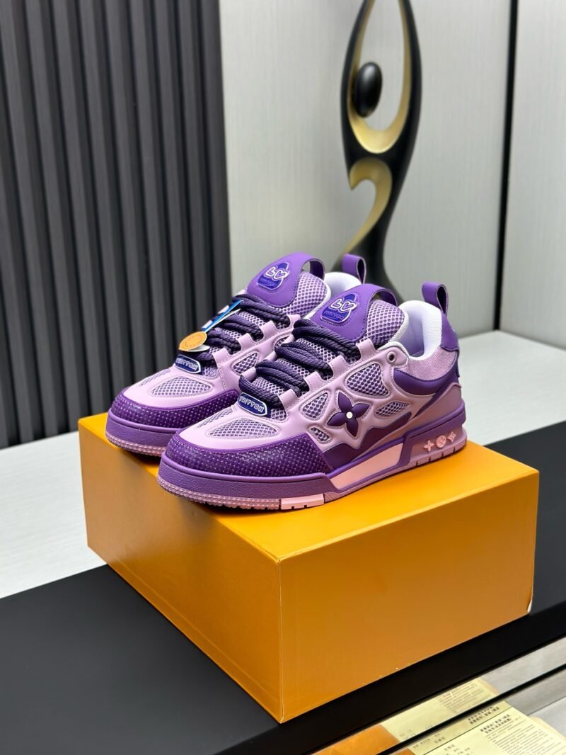 IMG_2064 Louis Vuitton Trainer Skate Sneakers Model:0608028