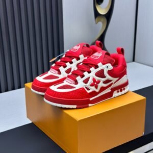 IMG_2070 Louis Vuitton Trainer Skate Sneakers Model:0608028