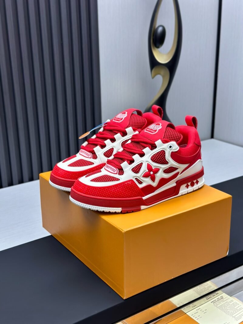 IMG_2070 Louis Vuitton Trainer Skate Sneakers Model:0608028